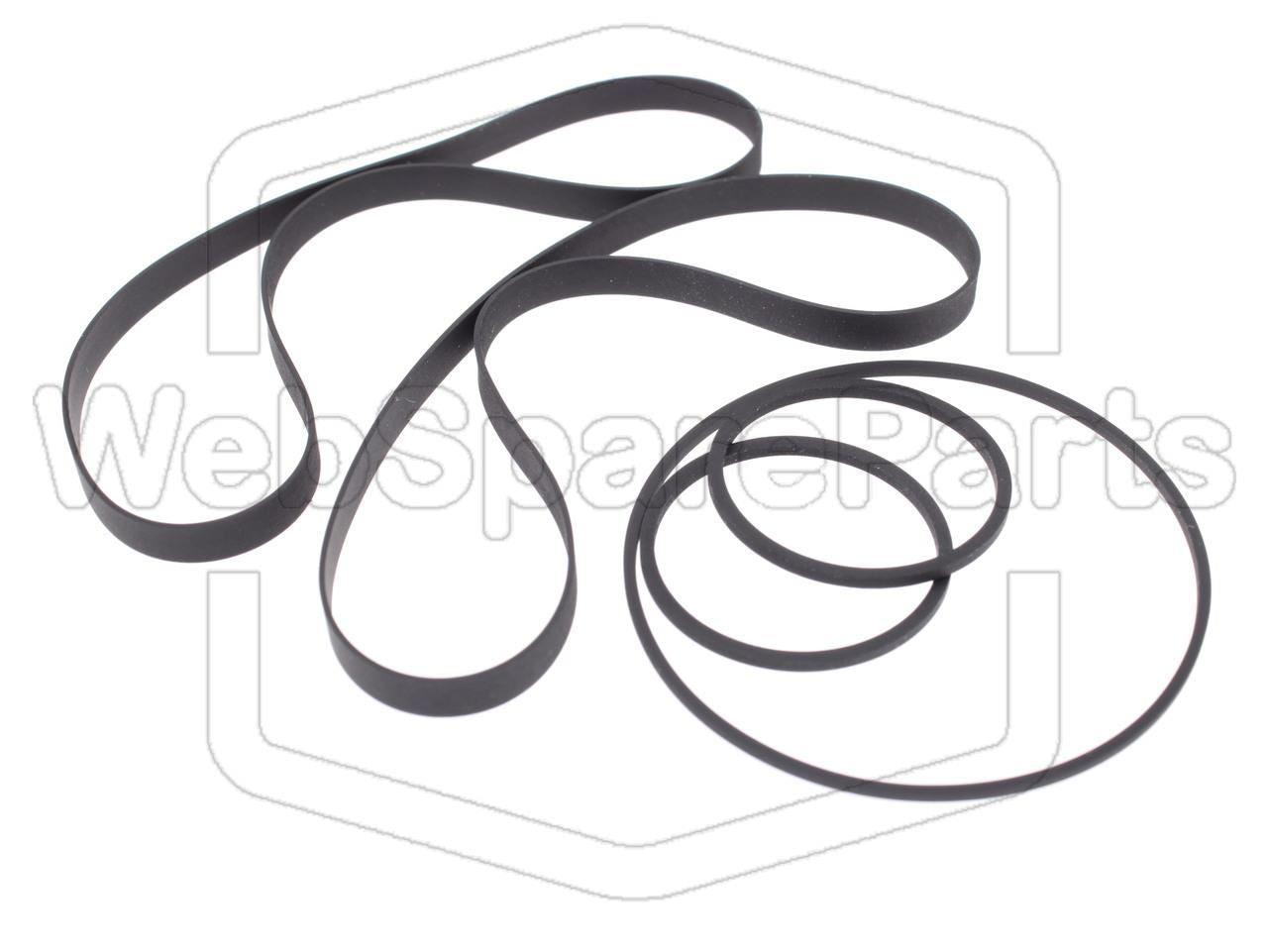 Belt Kit For Cassette Player Sony TC-W320