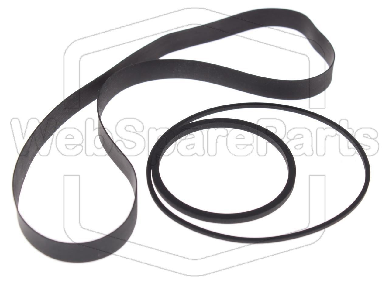 Belt Kit For Video Cassette Recorder Saba PVR-6070 Portable