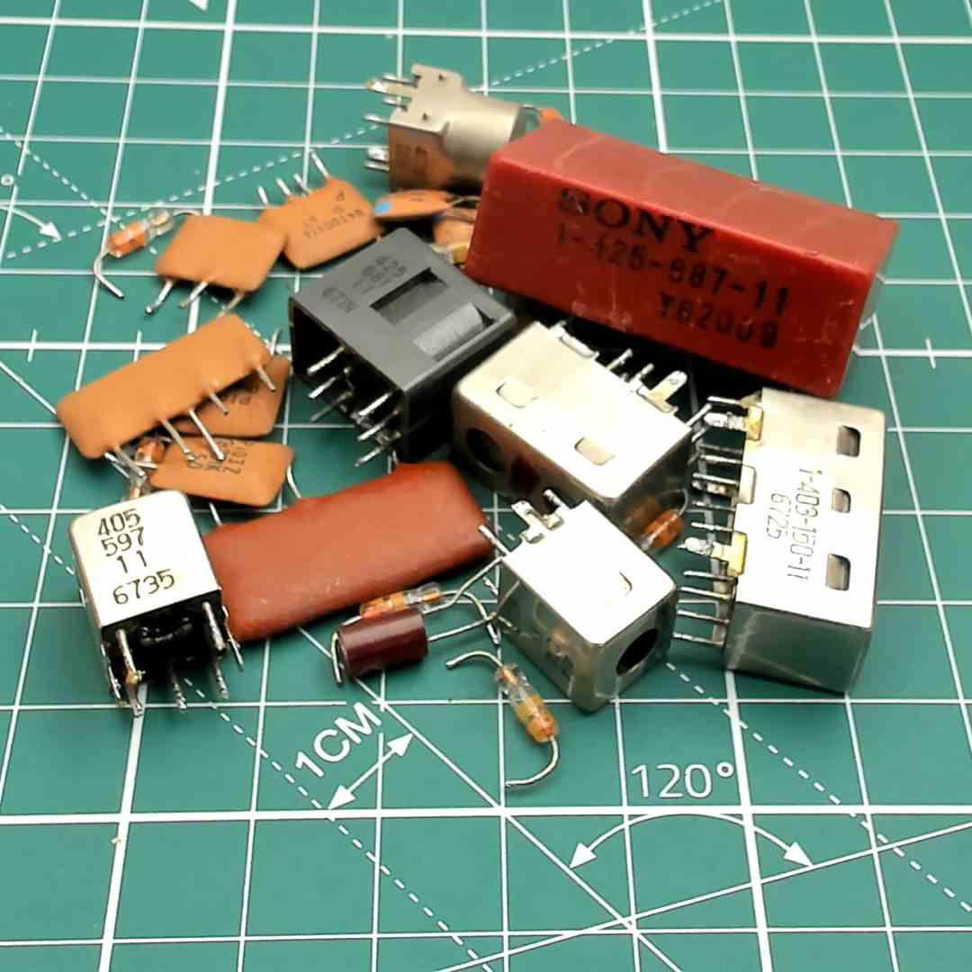 Sony Radio IF Coils Diodes and Filters Assembly for Vintage Audio