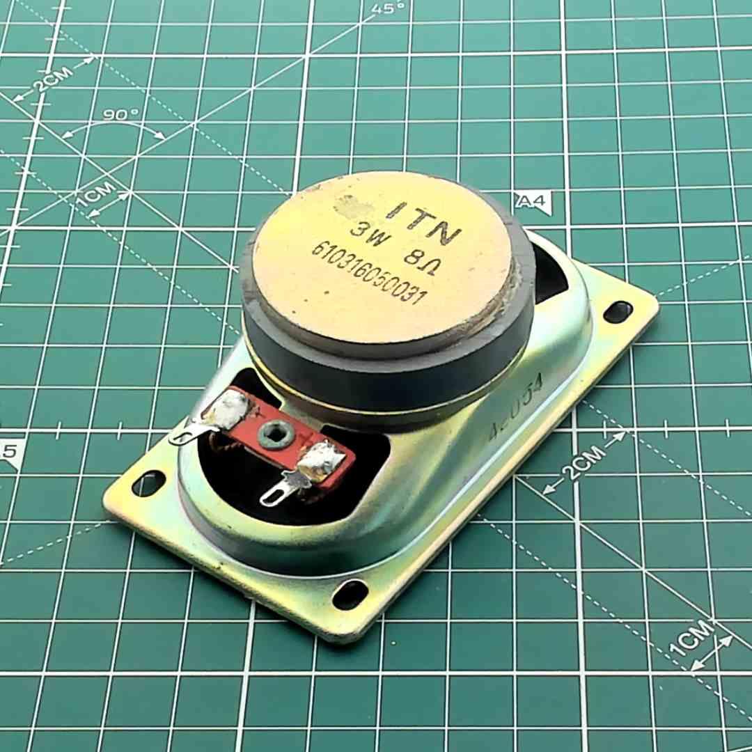 Oval Replacement Speaker for Vintage Audio, 8 Ohm 3 W [92x50x32mm]