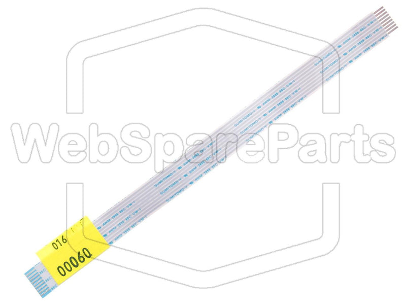 9 Pins Flat Cable L=180mm W=12.55mm