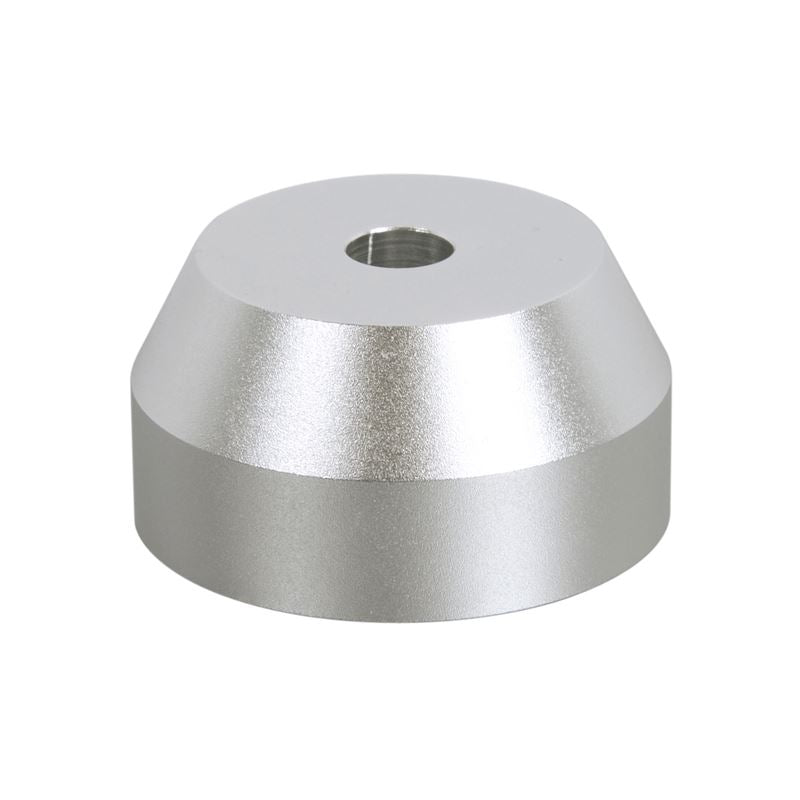 Dynavox ASP1 Aluminium 45 RPM Single Adapter – 7 Inch Single Puck [Silver]