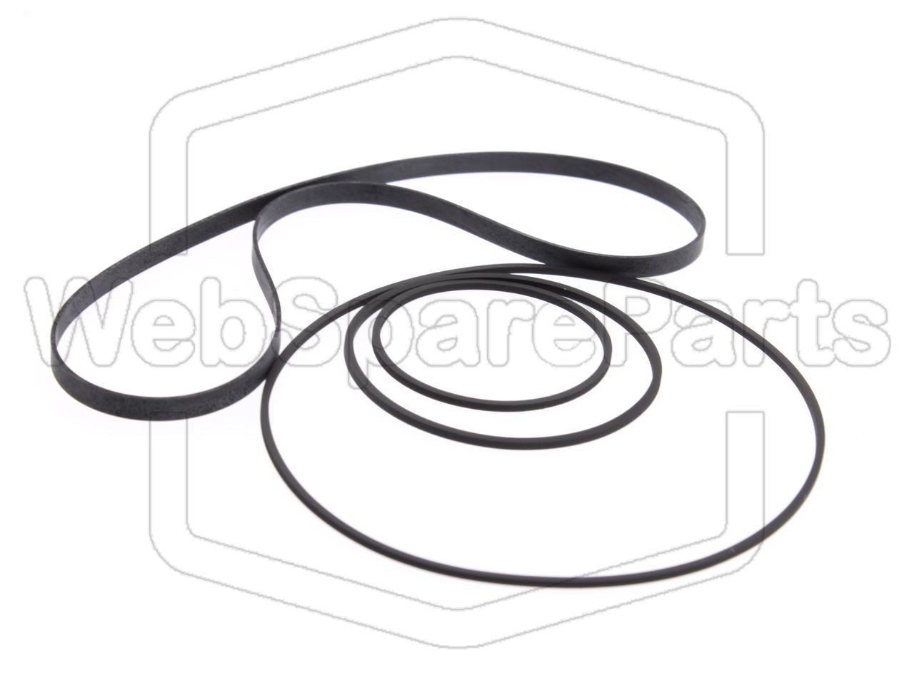 Belt Kit For Cassette Deck Technics RS-M240X