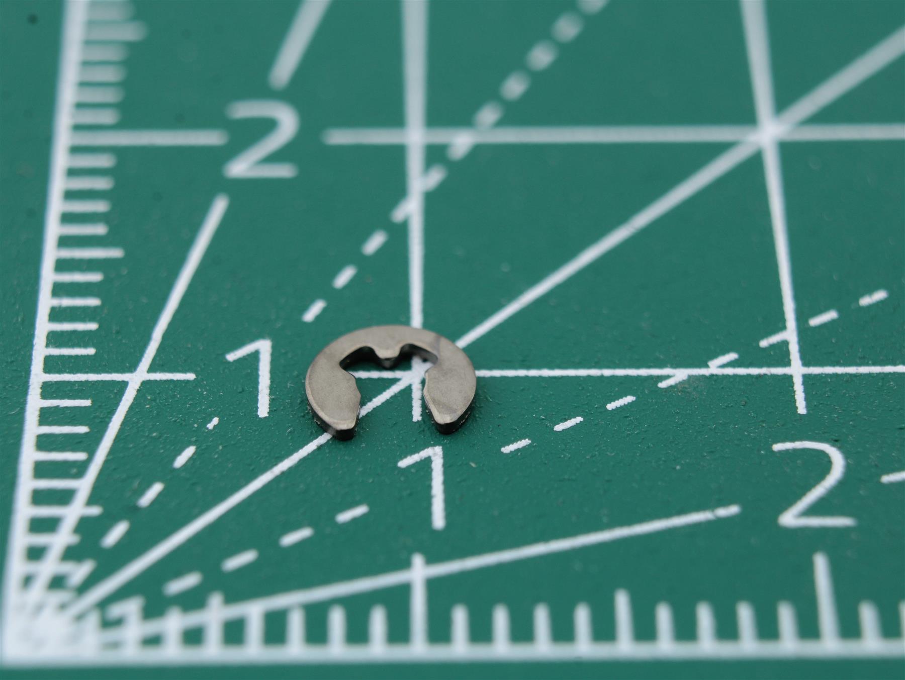 Circlip for Shaft 1.9mm Thick 0.5mm Retaining Ring for Vintage Audio Repair