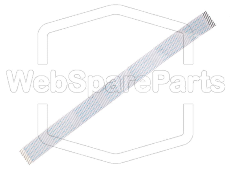 17 Pins Flat Cable L=278mm W=22.52mm