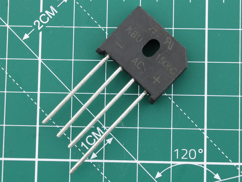 Rectifier bridge 15A 600V - KBU1506G