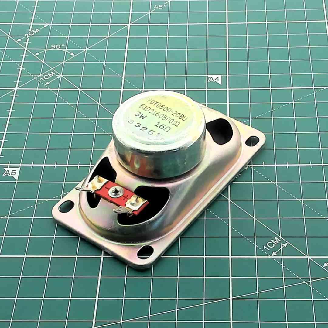 Oval Replacement Speaker for Vintage Audio, 16 Ohm 3 W [90x51x35mm]