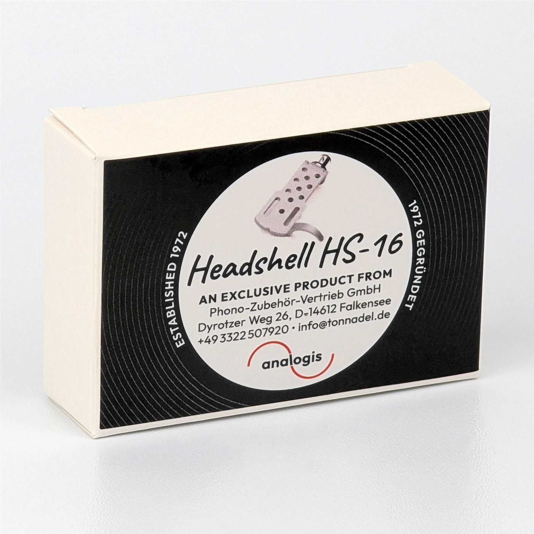 Analogis HS-16 Aluminium Headshell – SME Mount for J and S Tonearms [Silver]