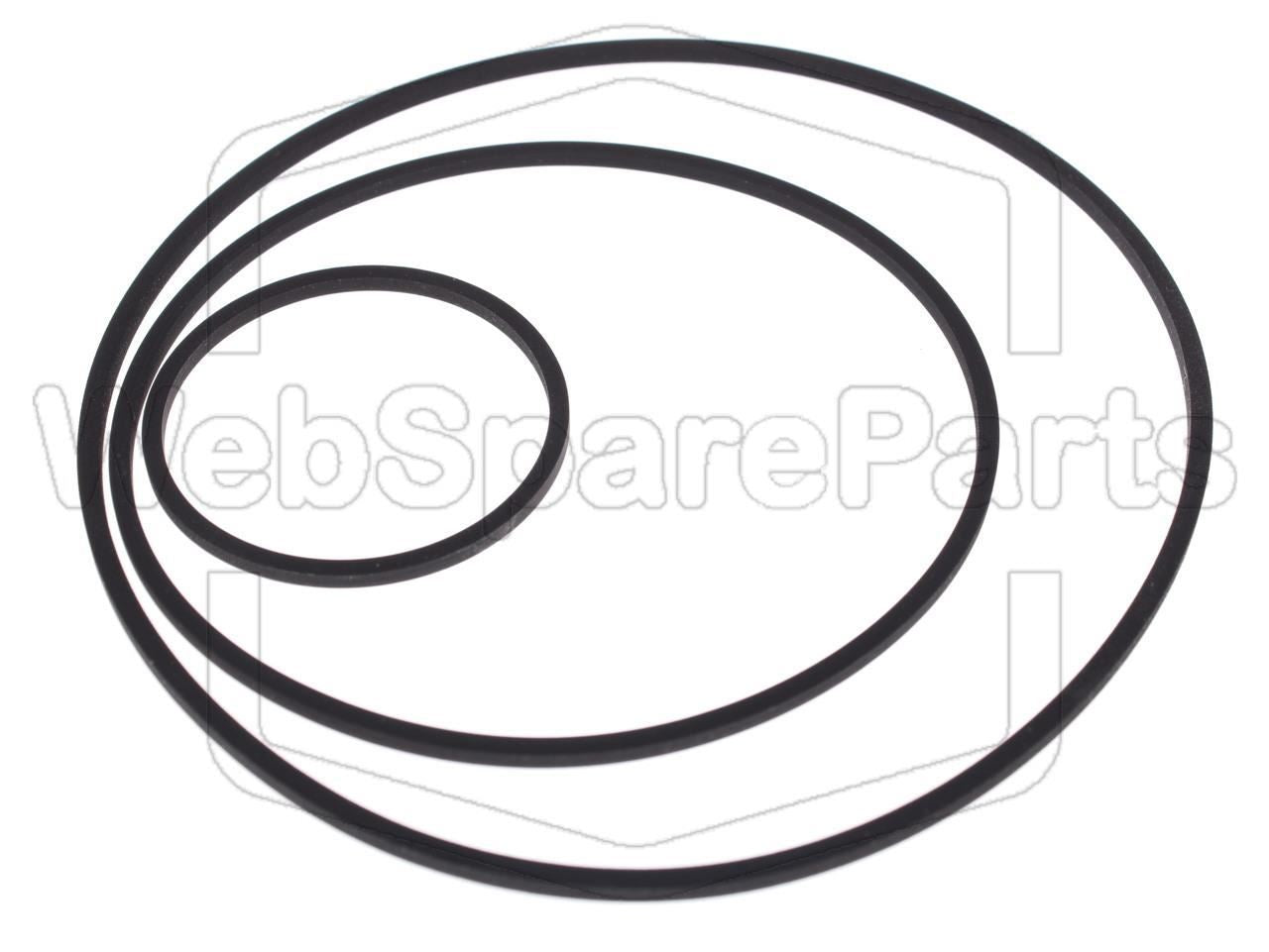 Belt Kit For Video Cassette Recorder Daewoo DVR-8125D