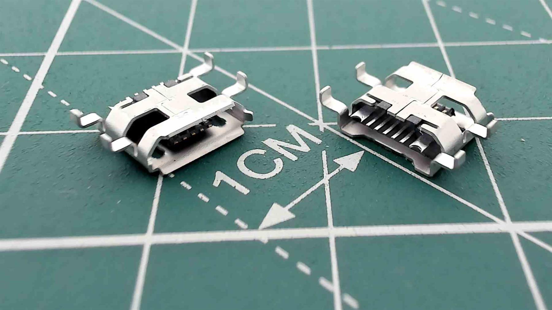 Micro USB Female Connector for PCB Soldering S7465