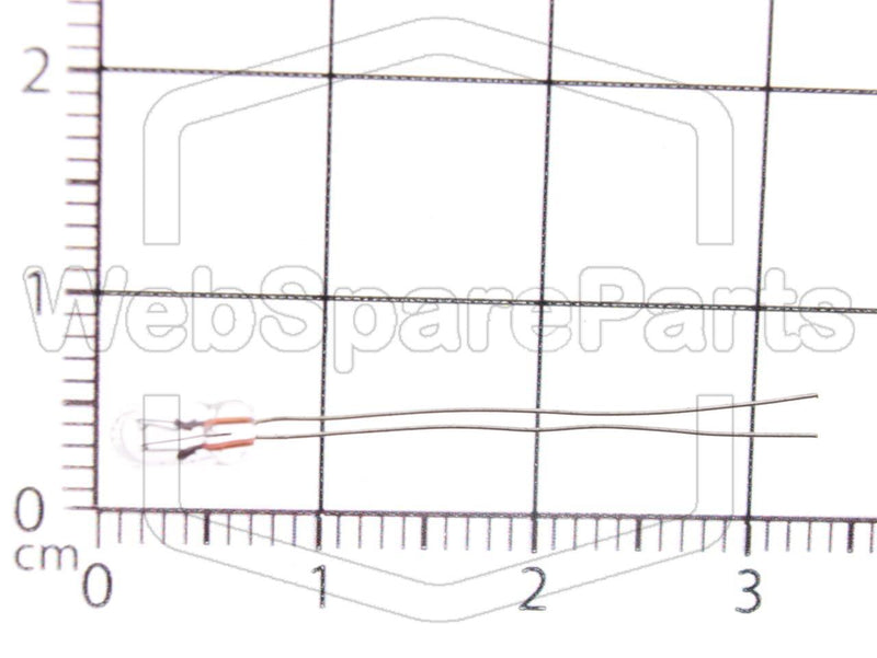 Miniature lamp 5 Volts DC 115mA Ø: 2.36mm 40000h