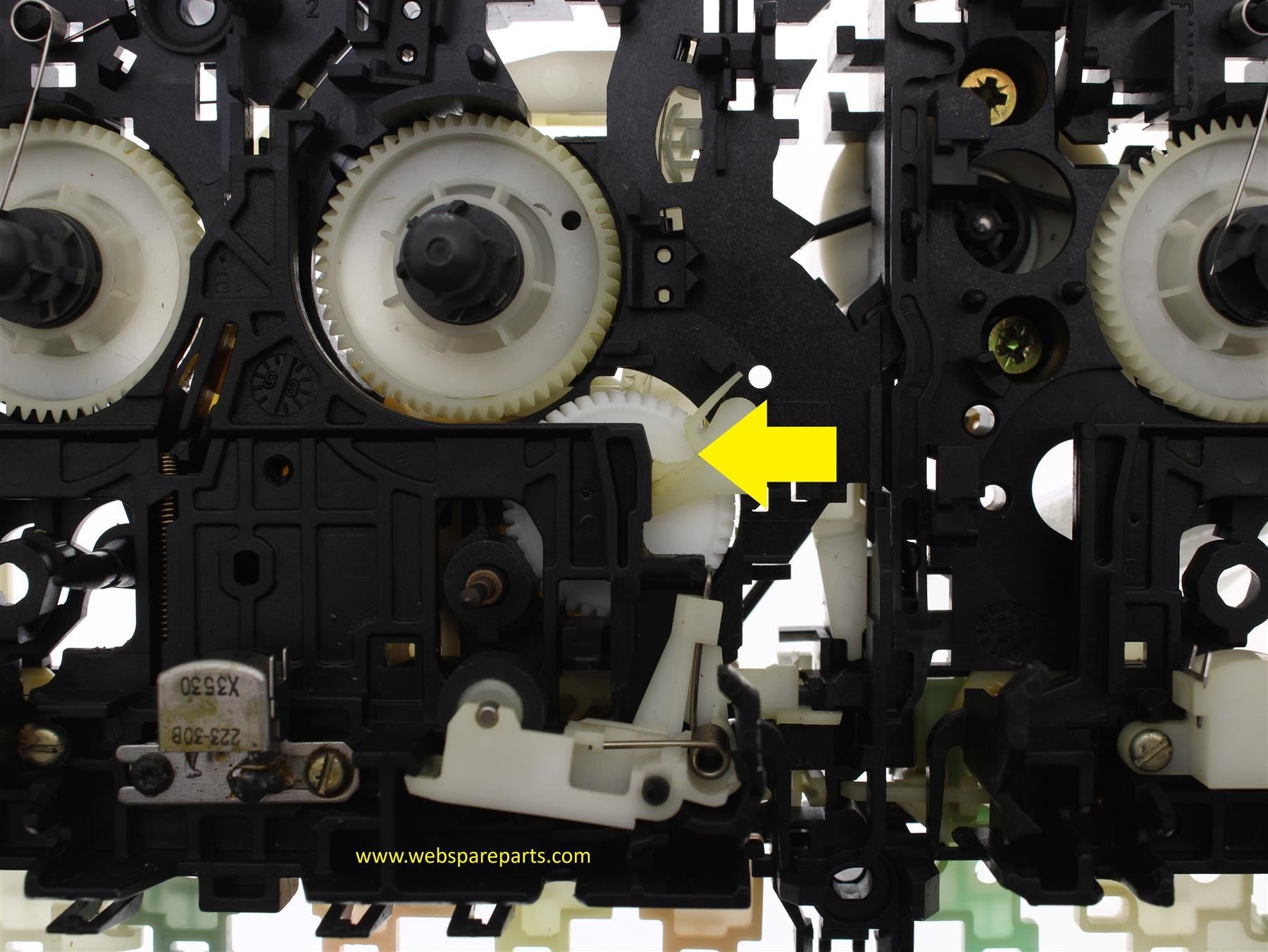 Gear Repair Kit for Philips D6350 Cassette Deck