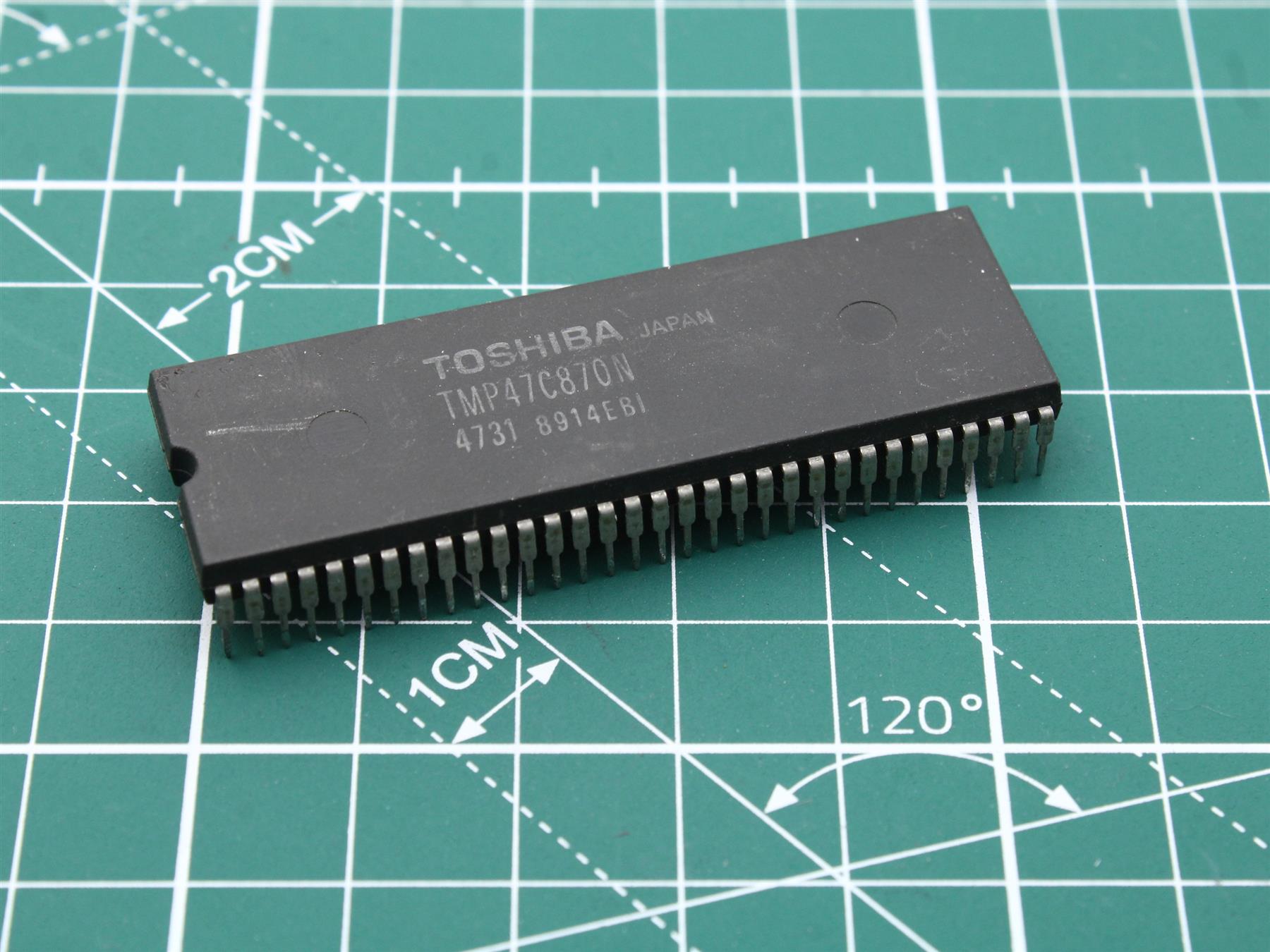 TOSHIBA TMP47C870N-4731 Integrated Circuit