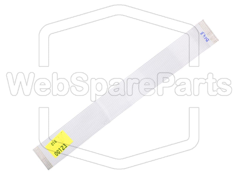 21 Pins Flat Cable L=220mm W=27.58mm