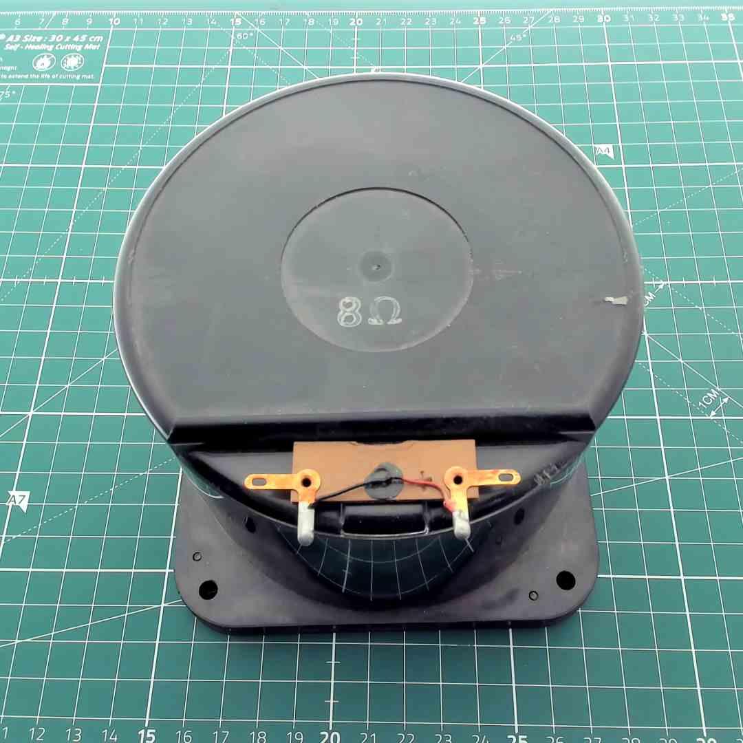 Round Mid-Range Replacement Speaker 8 Ohm [Ø123x95mm], Dual