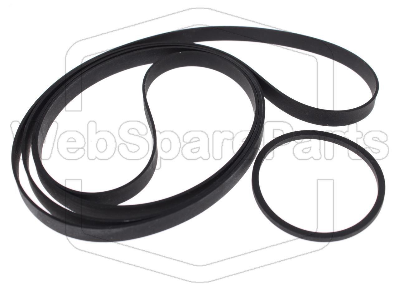 Belt Kit for Turntable Record Player Bang & Olufsen Beogram 6002 Type 5647