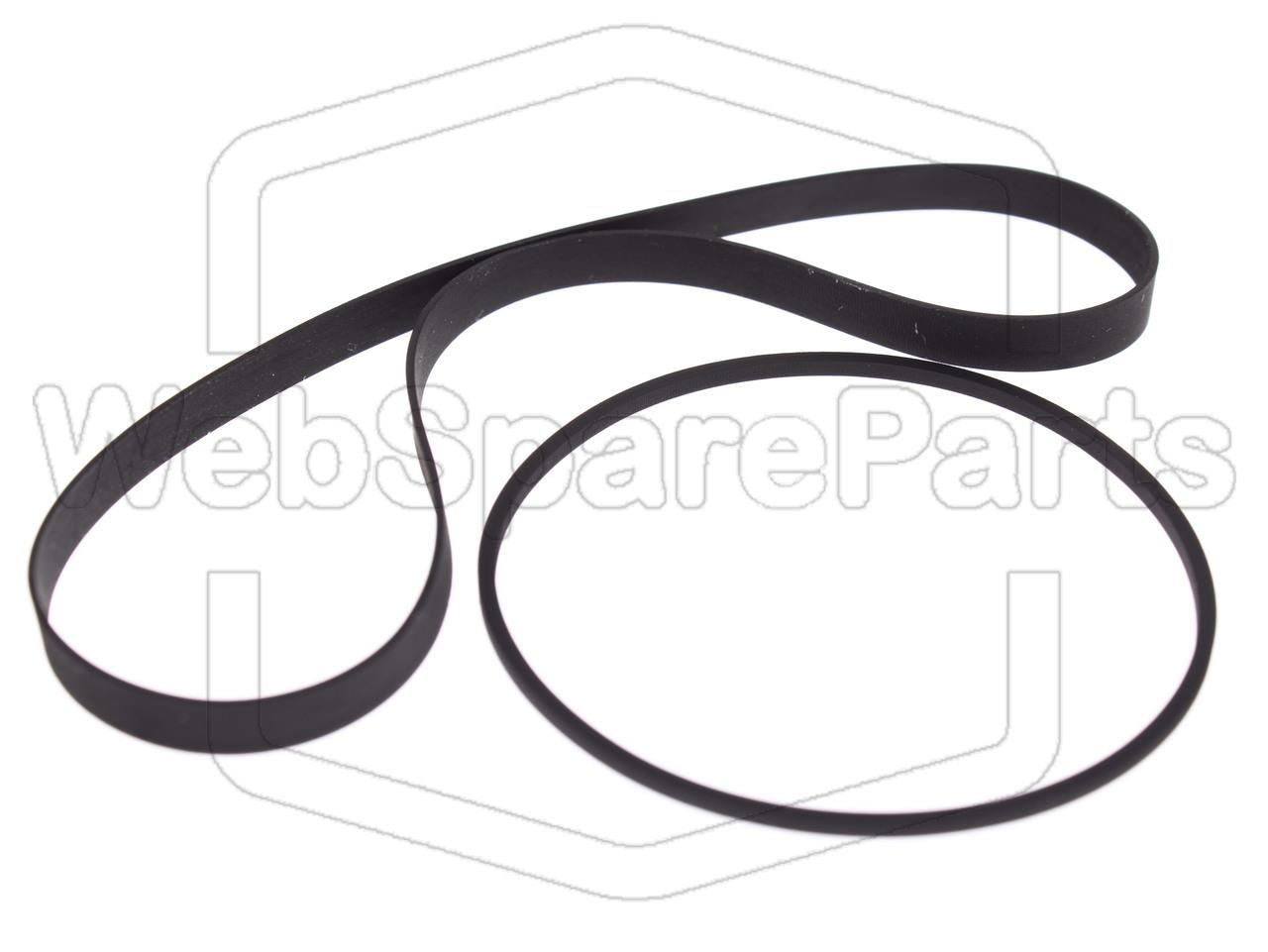 Belt Kit For Stereo Cassette Deck Kenwood KX-2520