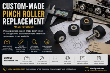 Custom-Made Pinch Roller Replacement