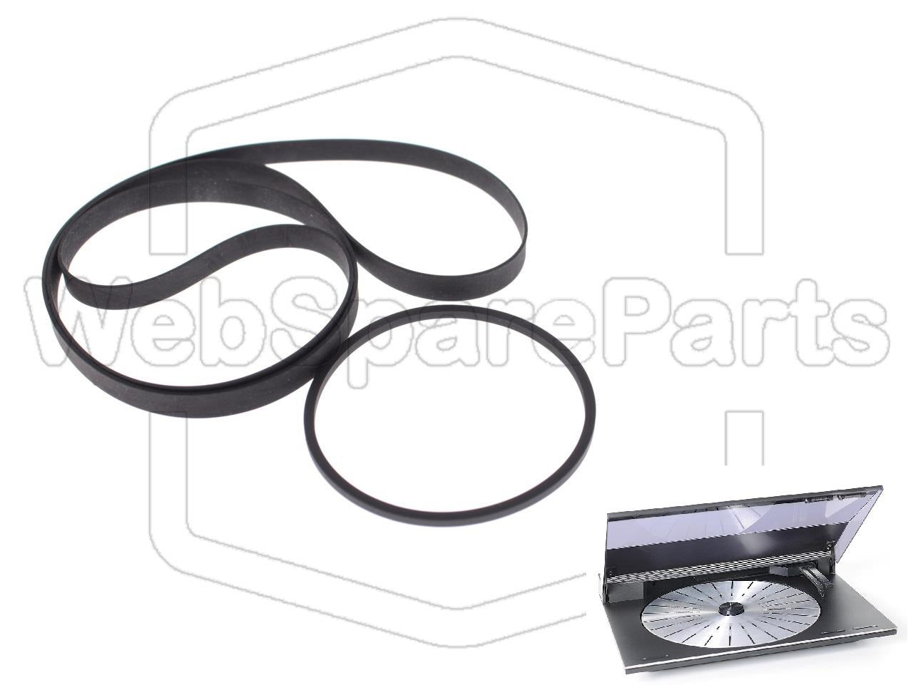 Belt Kit for Turntable Record Player Bang & Olufsen Beogram 3000 Type 5903