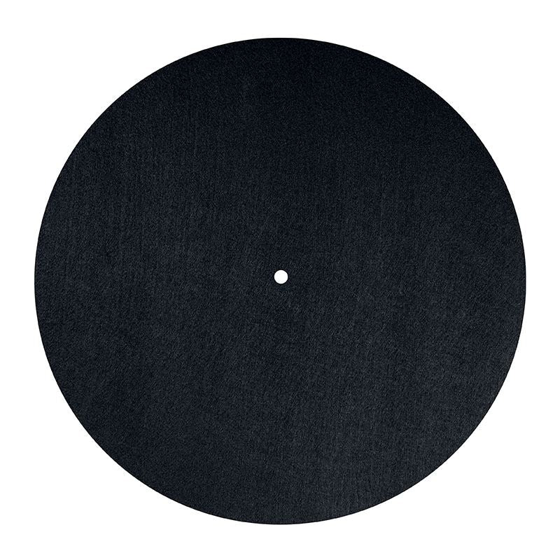Dynavox PM2 Felt Turntable Mat – Anti-Static Vinyl Platter Mat [Black]