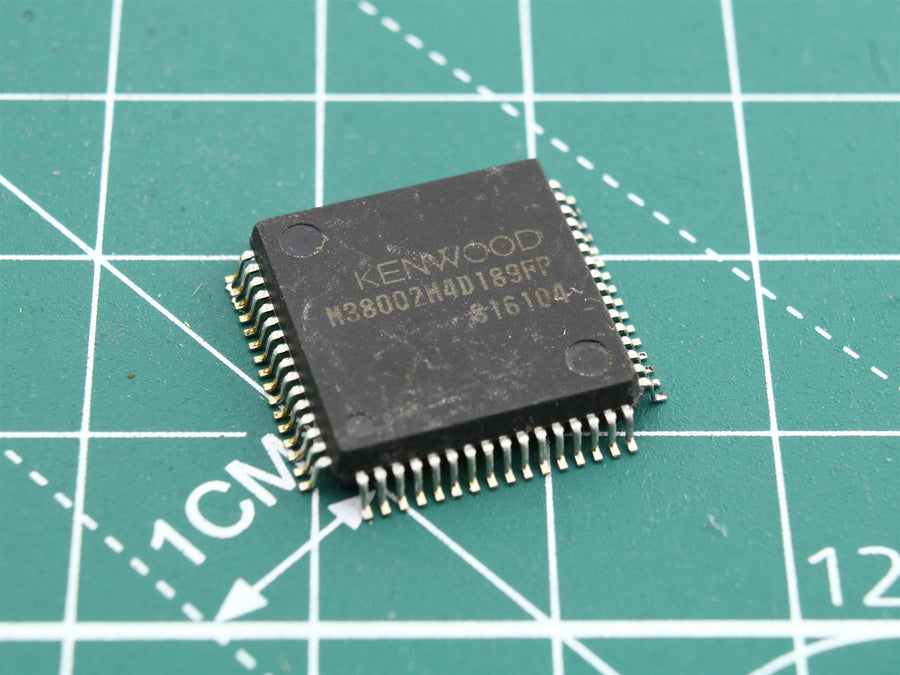 Kenwood M38002M4D189FP Integrated Circuit - Used