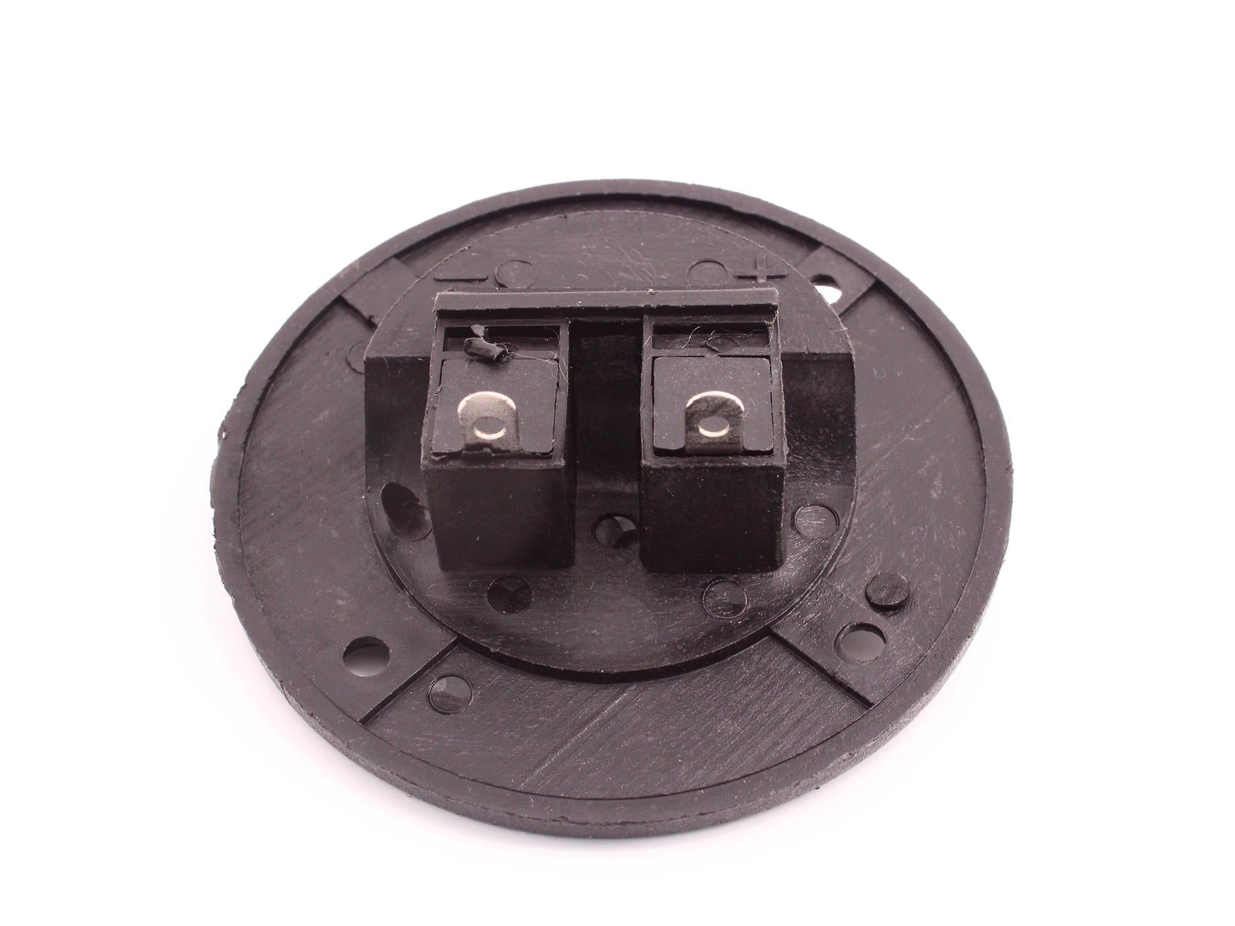 Speaker Spring Clip Terminal Mono Panel Mount Round