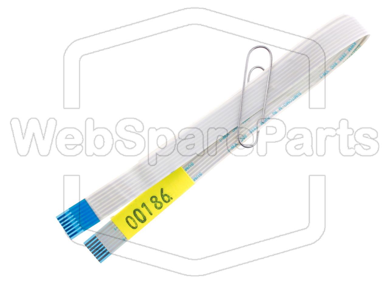 7 Pins Flat Cable L=408mm W=8.10mm
