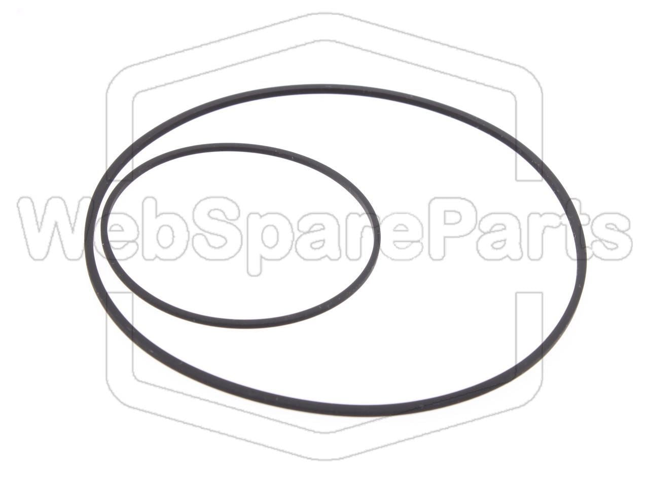 Belt Kit For Cassette Deck Panasonic RX-ES20