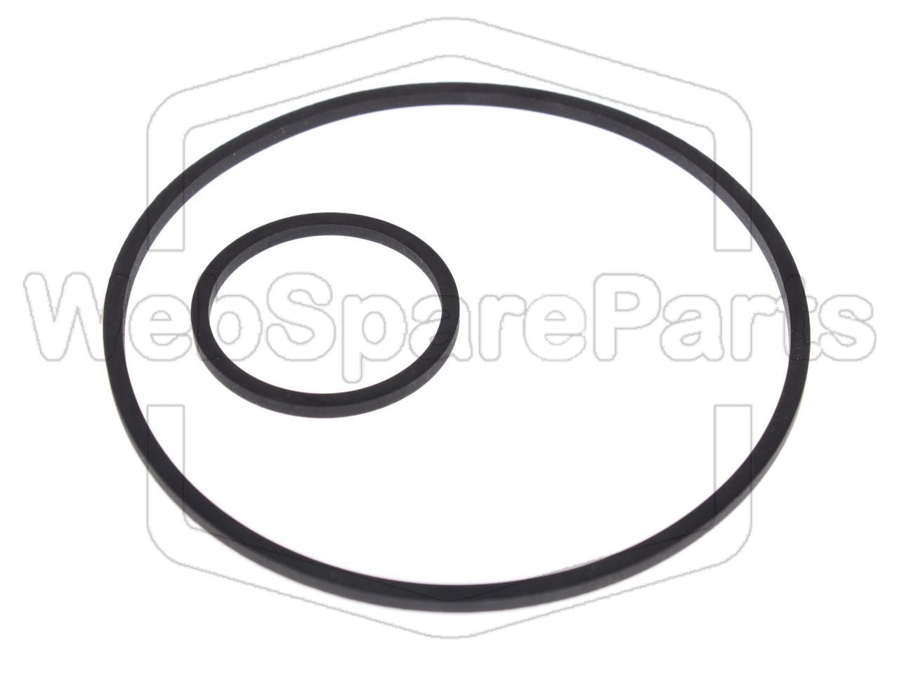 Belt Kit For Video Cassette Recorder Fisher FVH-P5000 UK