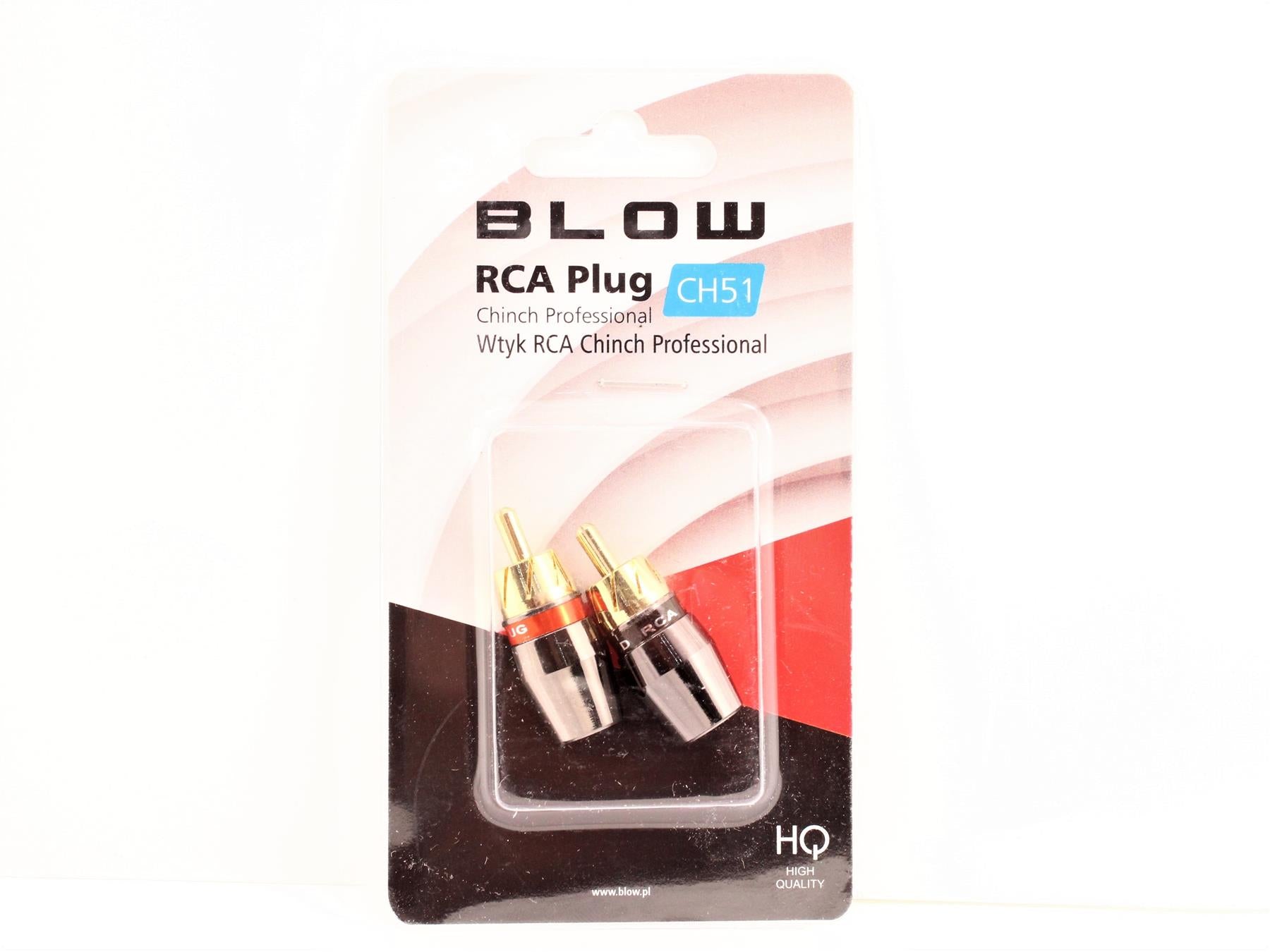RCA Male Metal Plug HQ [Pack of 2]