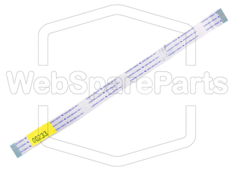 12 Pins Flat Cable L=220mm W=13.16mm