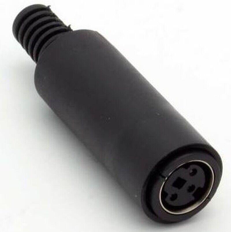 3-Pin Mini DIN Female Plug for Cable