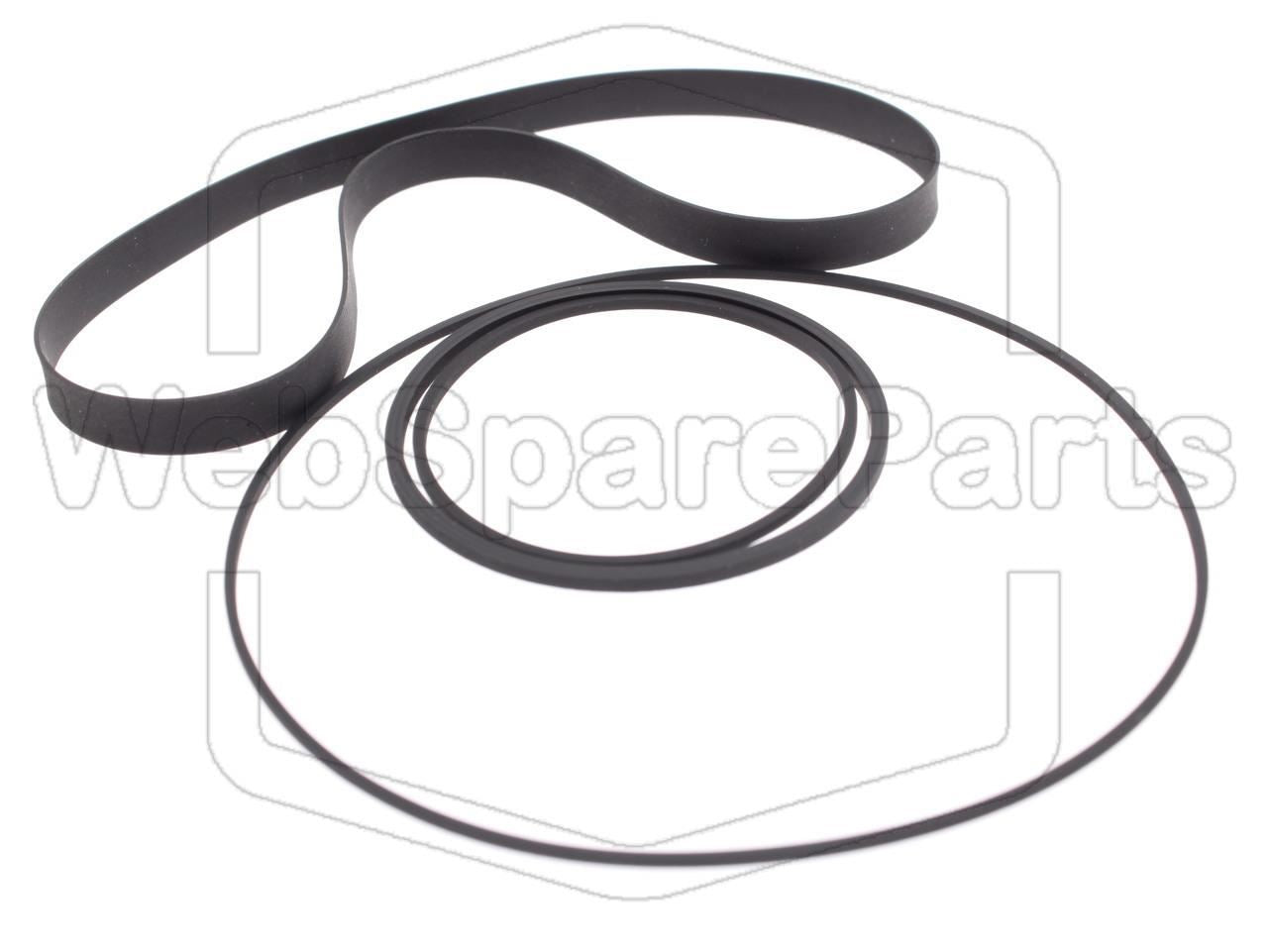 Full Belt Kit for Nakamichi 480Z Cassette Deck