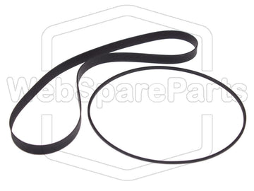 Kenwood KX-727R Belt Kit for Cassette Deck