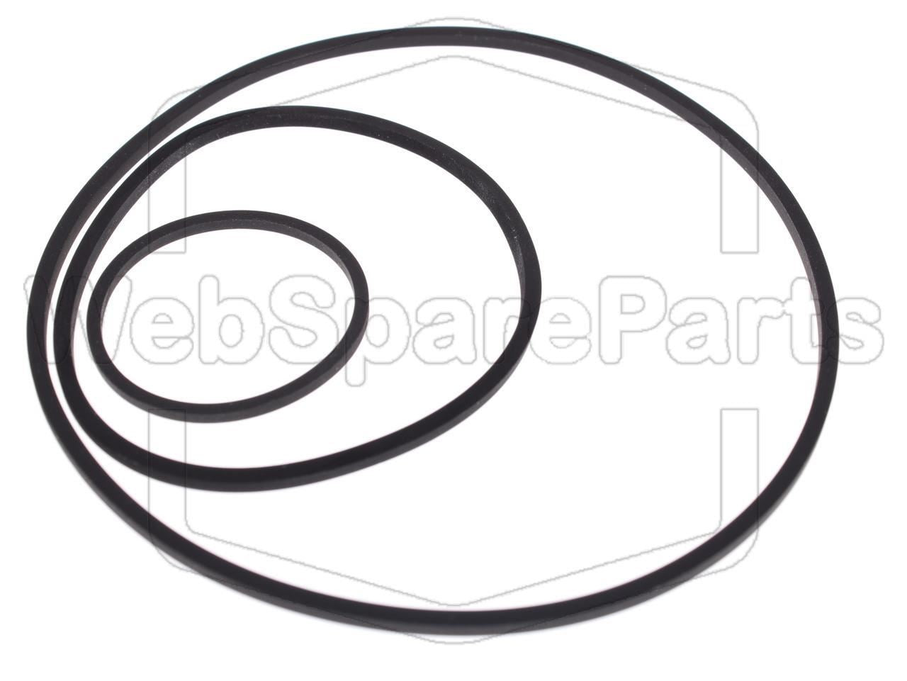 Belt Kit For Video Cassette Recorder JVC HR-S6900 EG