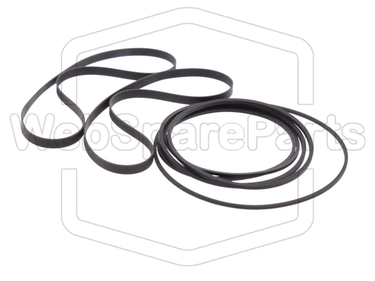 Full Belt Kit for JVC R-E22LB Cassette Deck