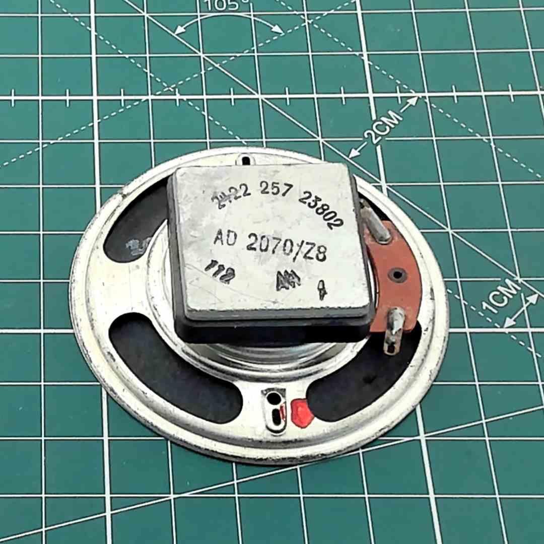 Round Replacement Speaker [Ø62x19mm], Philips AD2070/Z8 2422 257 23802