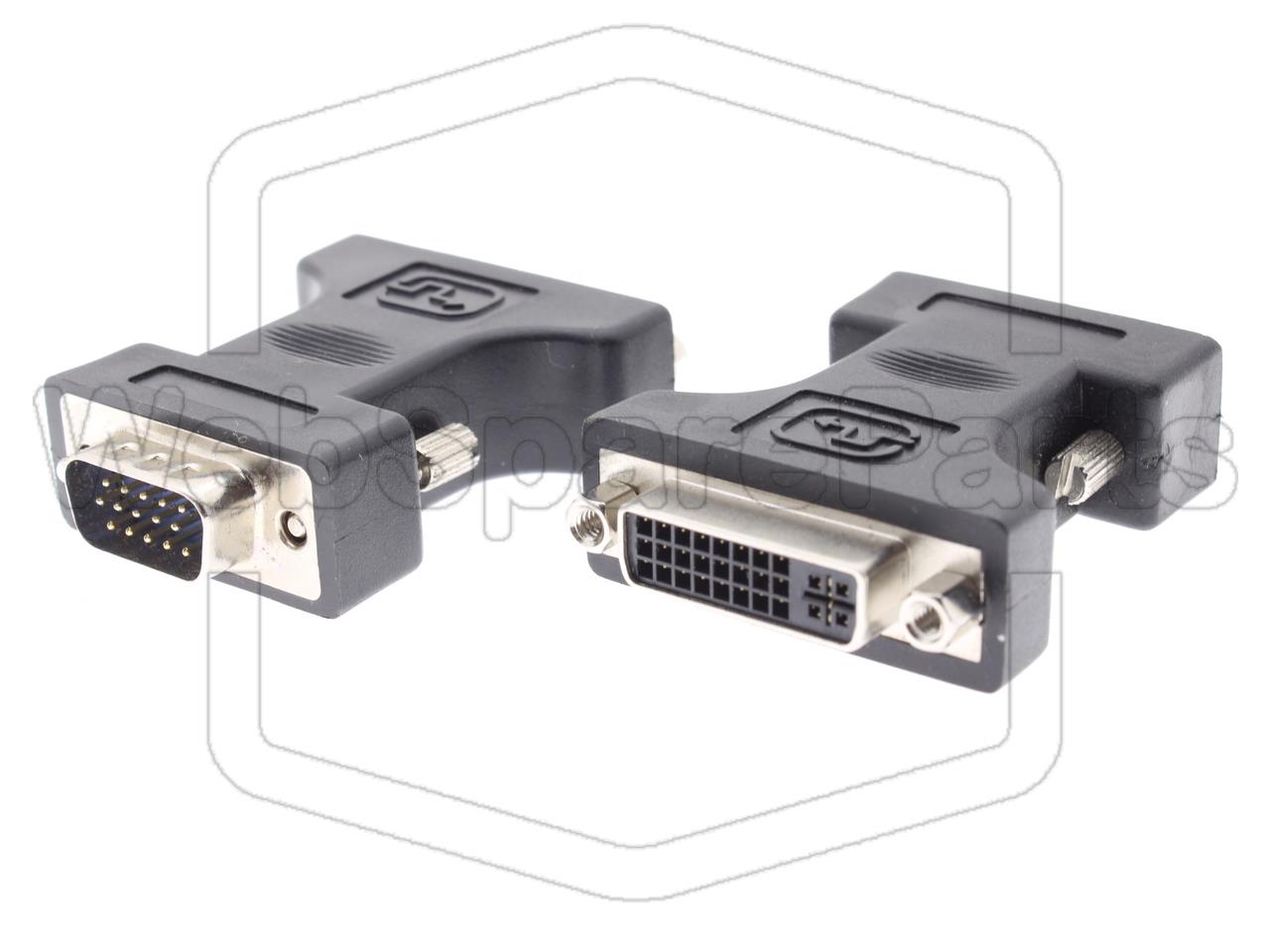 DVI-I [24+5] Female to VGA HD15 Male Adapter