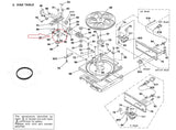 Sony CDP-C500M Disc Table Carousel Belt for CD Player, photo 1