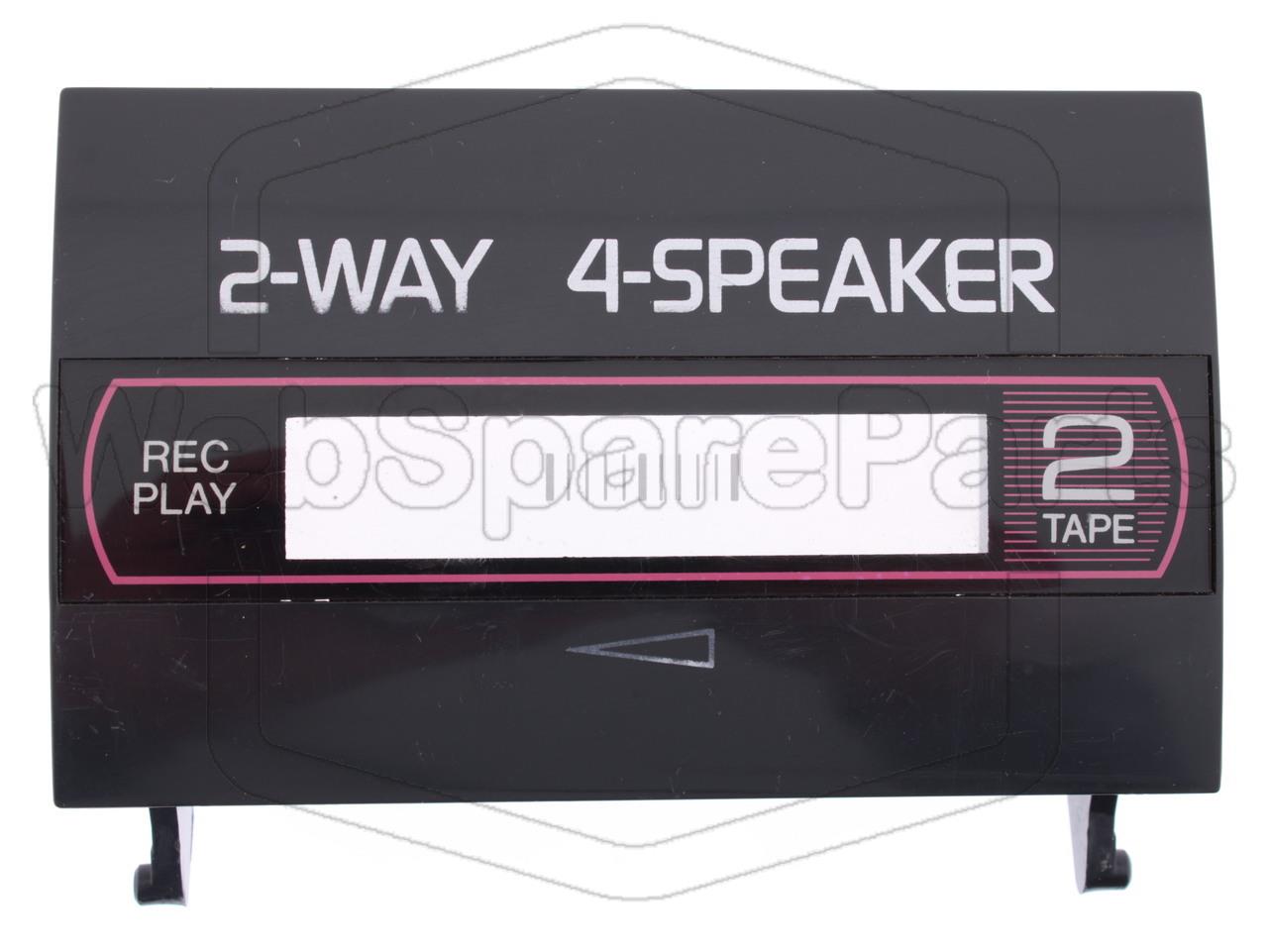 Replacement Cassette Door for Boombox Tape 2, Sharp WQ-268E