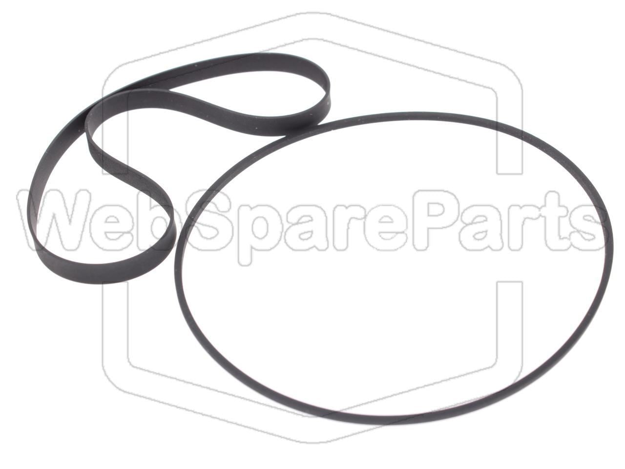 Belt Kit For Stereo Cassette Deck Aiwa AD-F450