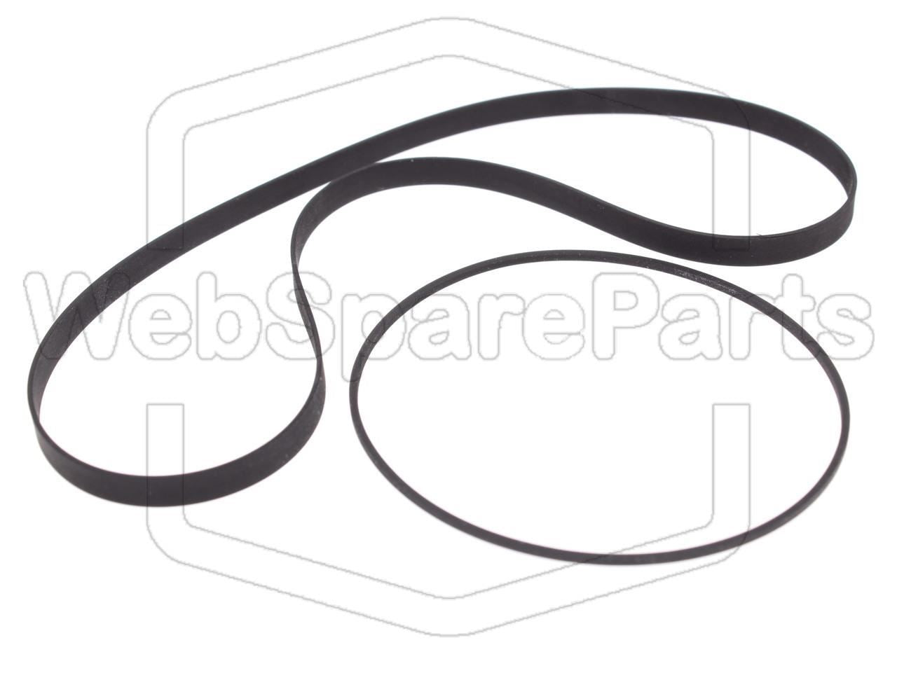 Belt Kit For Stereo Cassette Deck Tandberg TCD-310