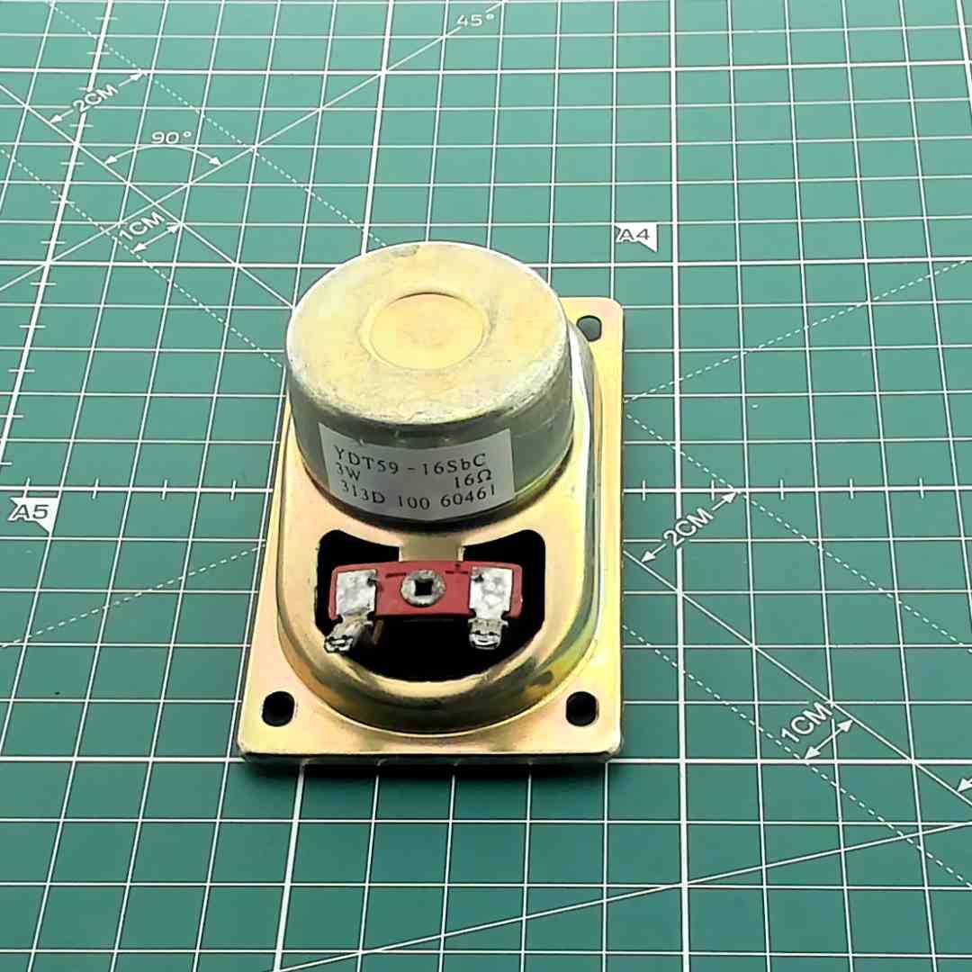 Oval Replacement Speaker for Vintage Audio, 16 Ohm 3 W [90x50x37mm]
