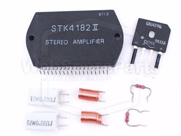 STK4182II Dual Audio Power Amplifier IC - Used