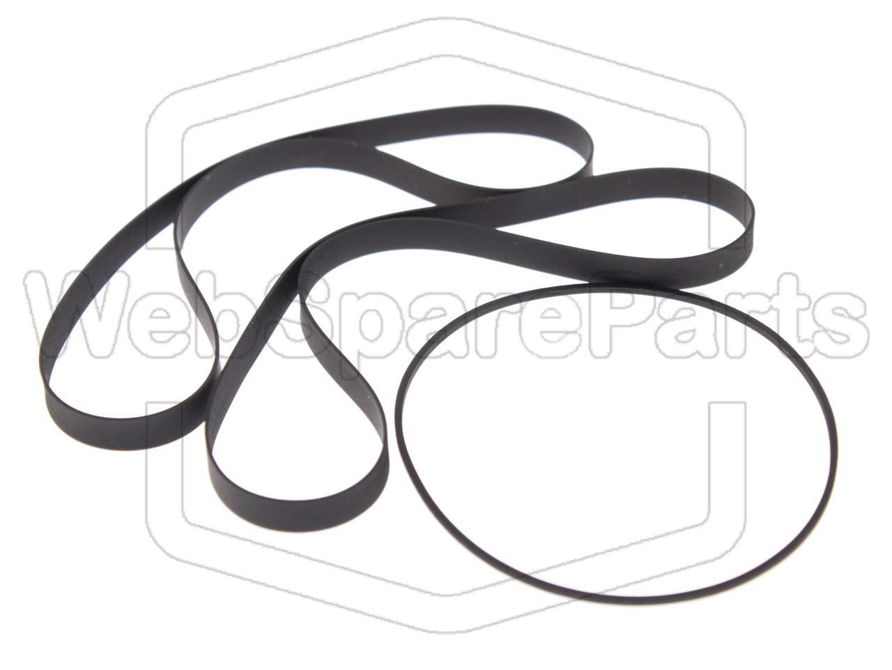 Kenwood KX-94W Belt Kit for Double Cassette Deck