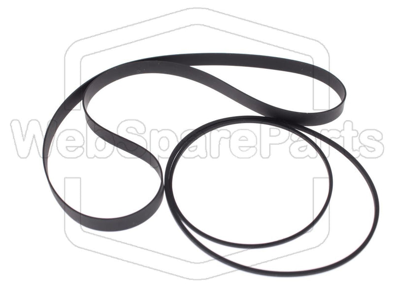 Belt Kit For Cassette Deck Bang & Olufsen Beocord 1101 - WebSpareParts