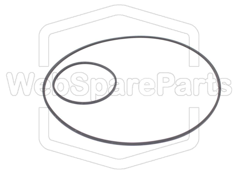 Belt Kit For Cassette Player Grundig HiFi-Studio RPC 310 - WebSpareParts