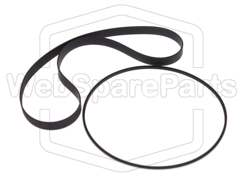 Belt Kit For Cassette Player Luxman K-405 - WebSpareParts