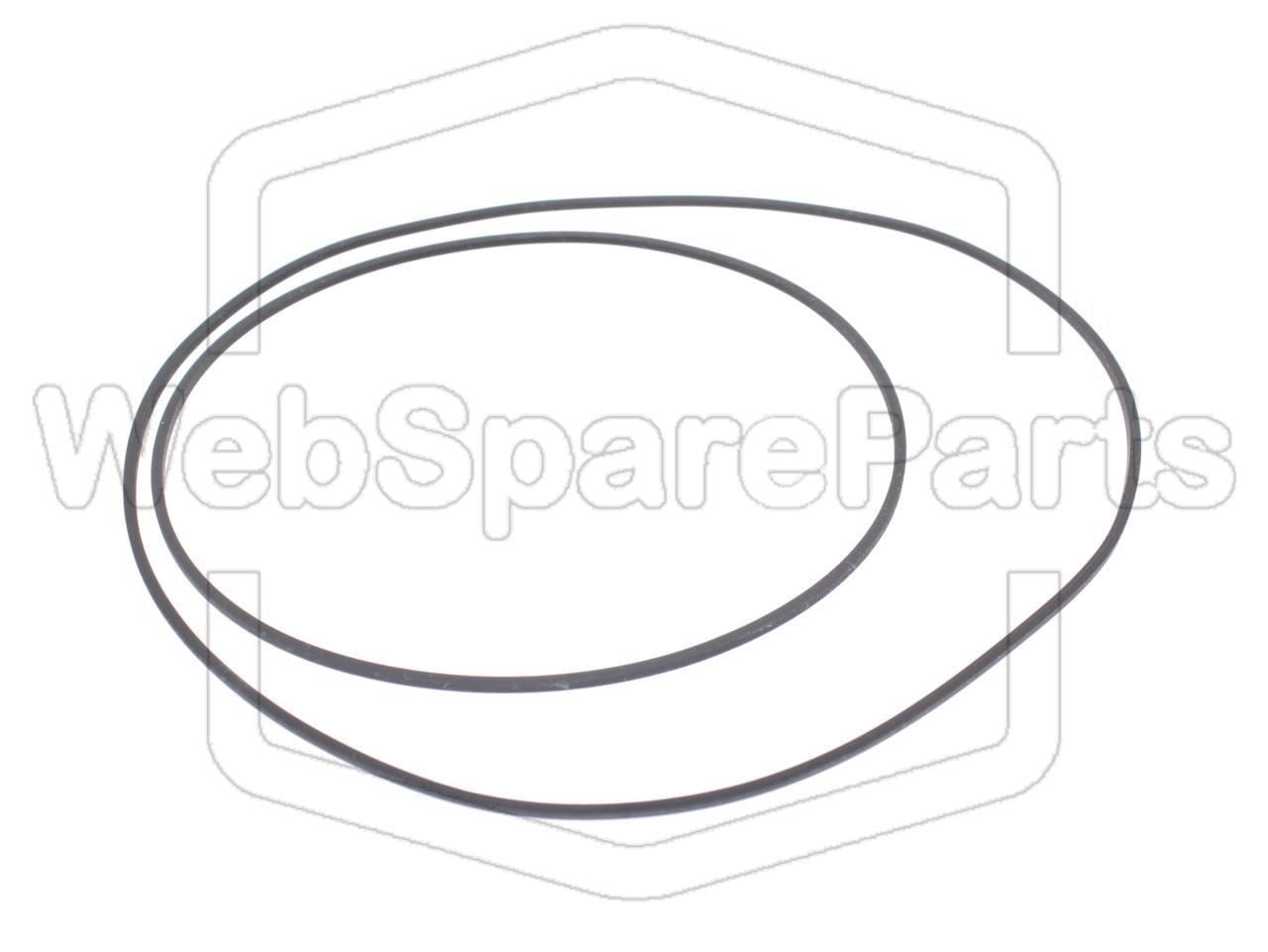 Belt Kit for Radio Cassette Recorder Sony CFS-220 - WebSpareParts
