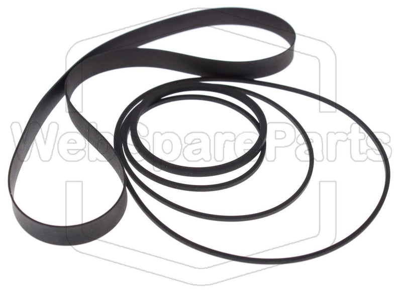 Belt Kit For Video Cassette Recorder Palladium 837/733 - WebSpareParts